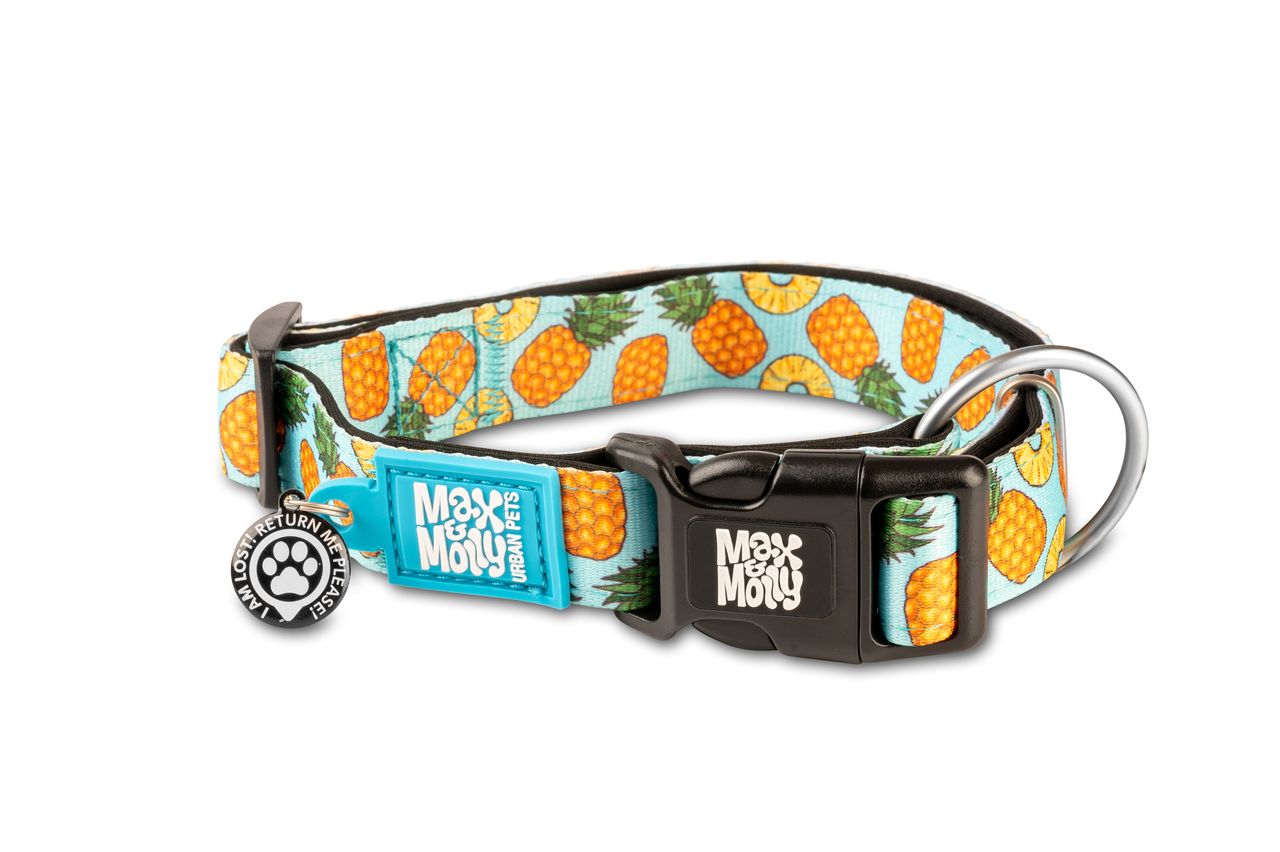 Max&Molly obojok sweet pineapple S,M,L