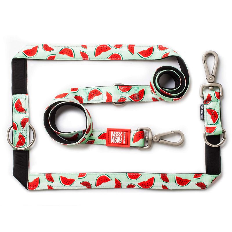 Max&Molly multifunkčná vôdzka Watermelon L