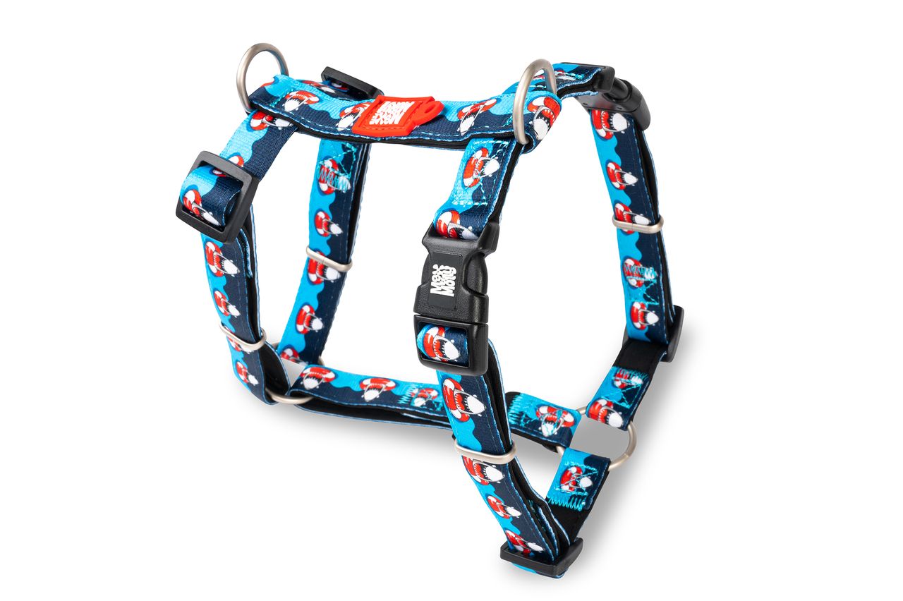 Max&Molly postroj Frenzy the shark S, M