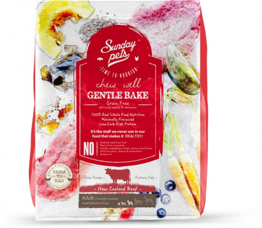 Sundaypets gen.bake Beef Adult 1,3kg