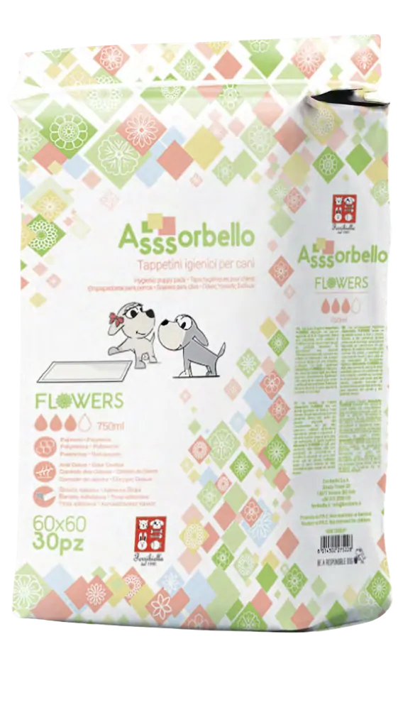 Ferribiella Assorbello Flowers 30ks (60x90cm)