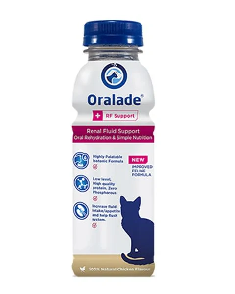Oralade rehydratačný roztok pre mačky 330ml
