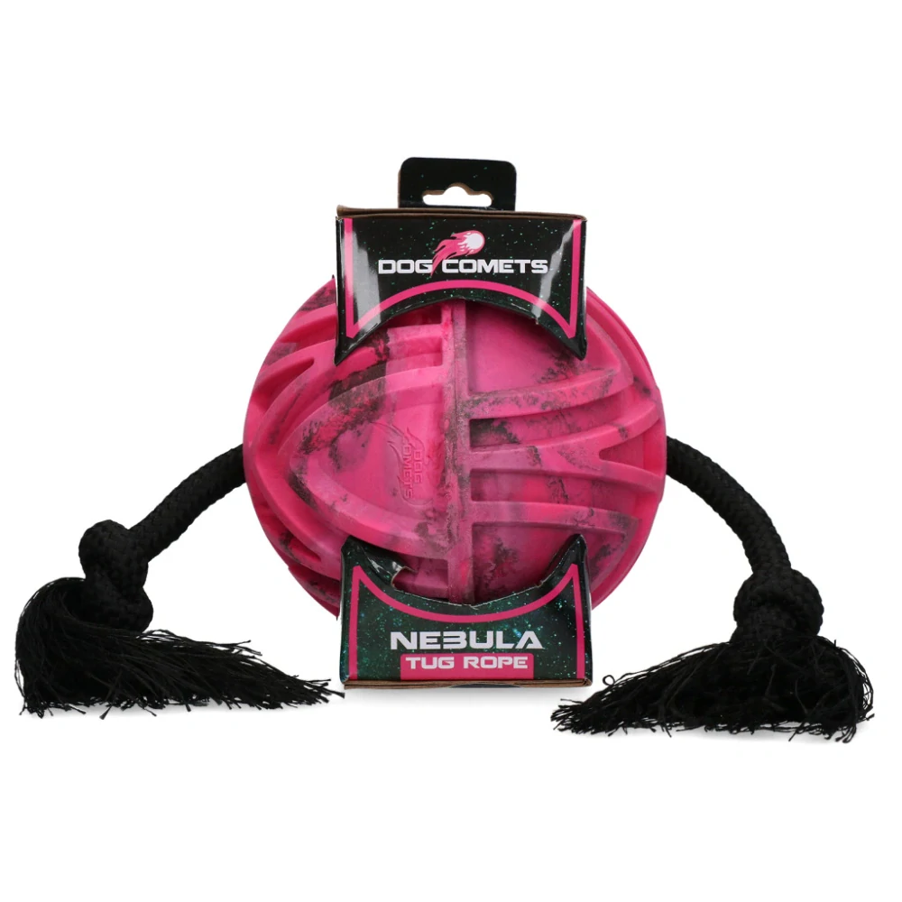 Dog comets nebula tug rope 3 farby!