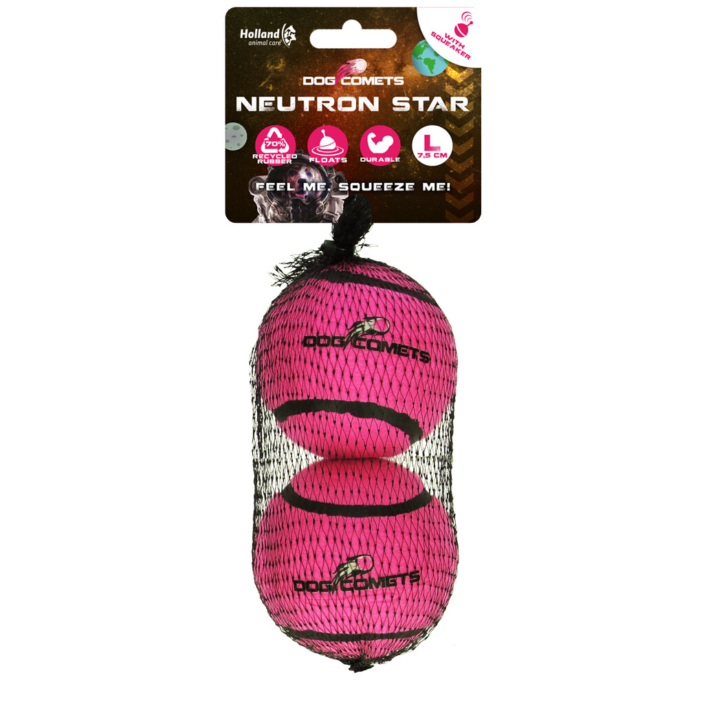 Dog Comets Neutron Star tanisák pískací L (2-pack) 3 farby!