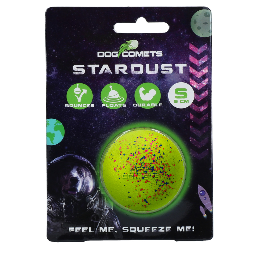 Dog comets stardust lopta S zelená