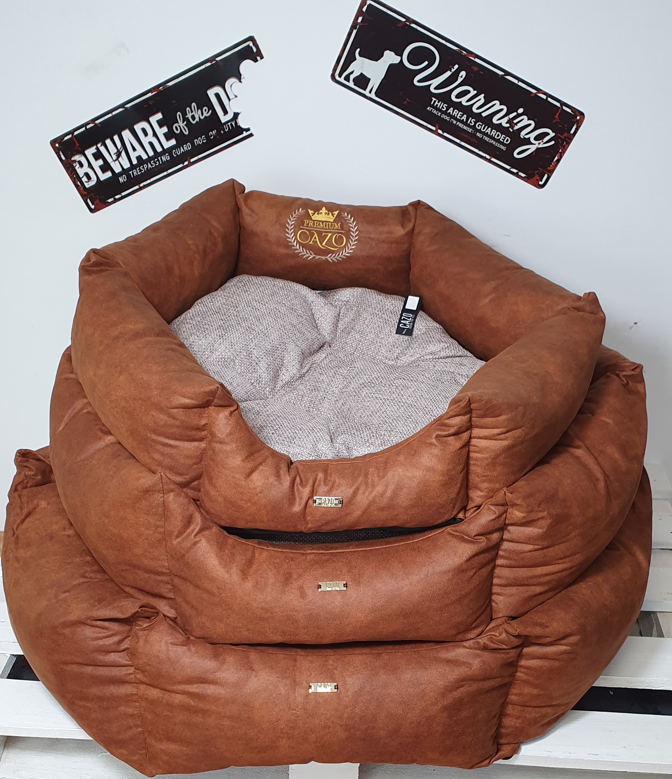 CAZO Soft bed crown premium brown