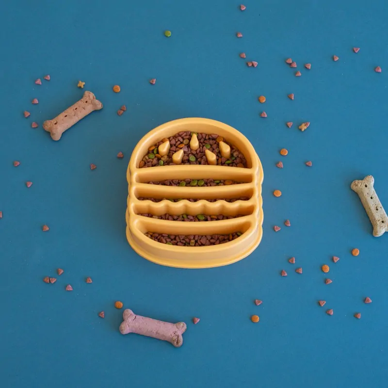 Miska proti hltaniu hamburger