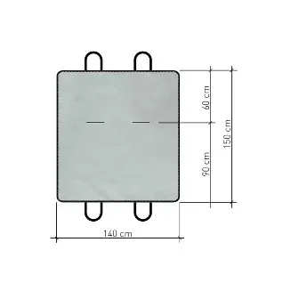 Poťah na zadné sedadlá Ferribiella