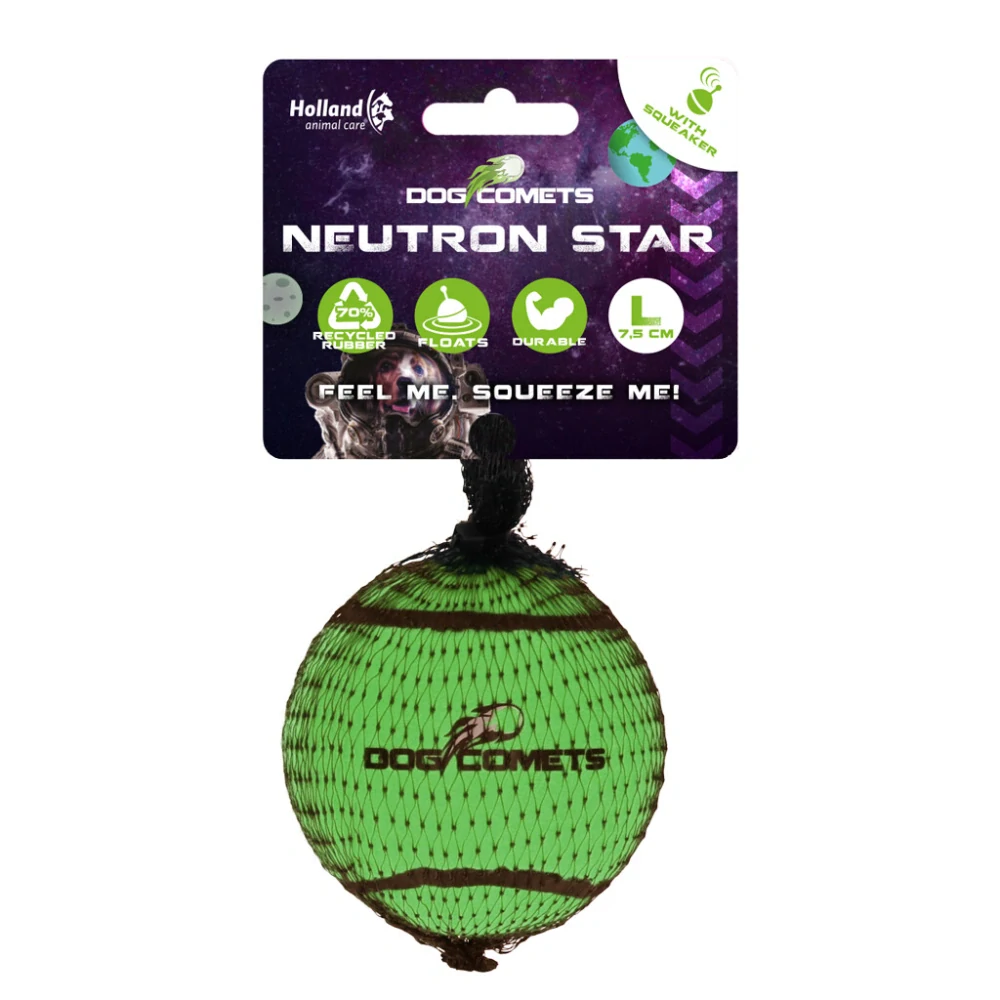 Dog Comets Neutron Star Tenis.lopta pískacia 3 farby!