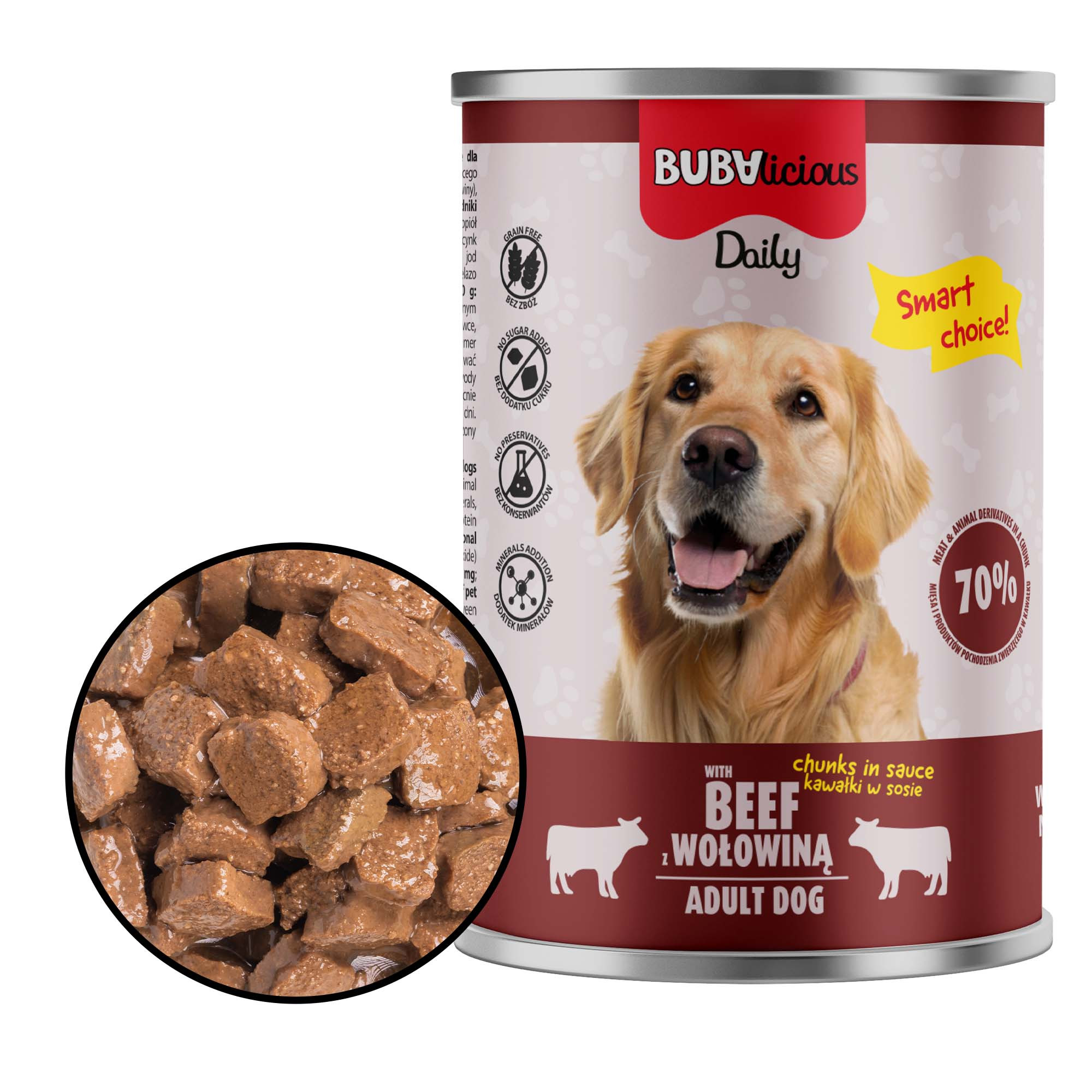 Bubalicious daily hovädzie 400g