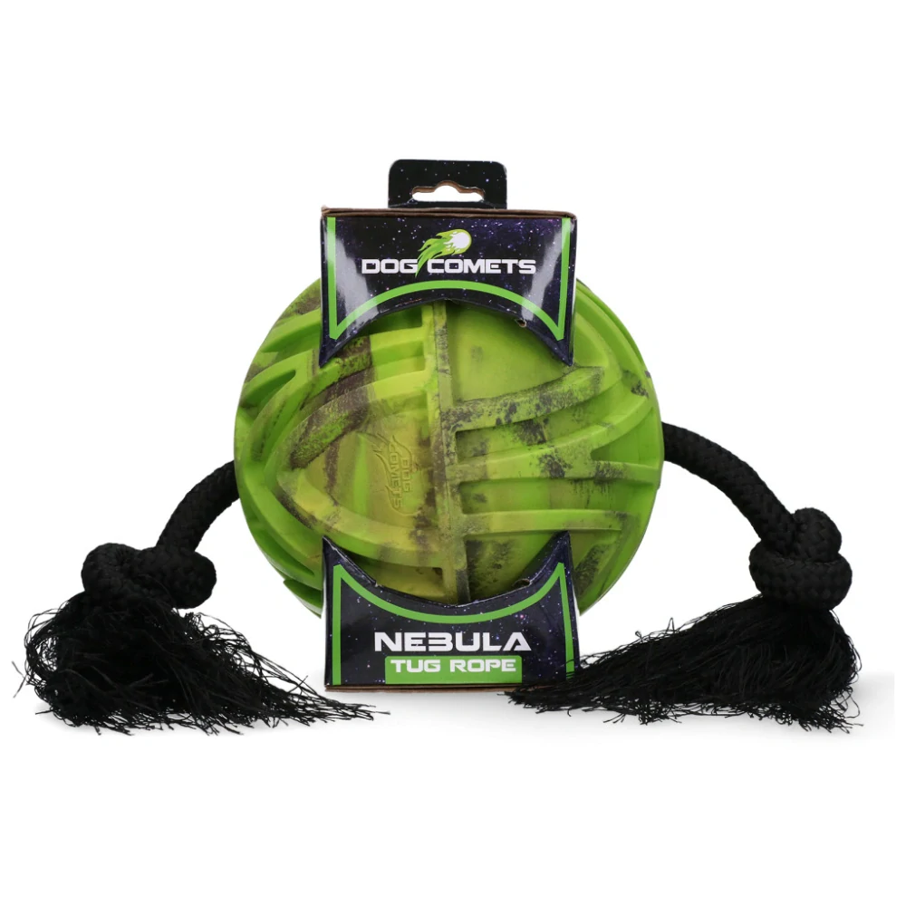 Dog comets nebula tug rope 3 farby!