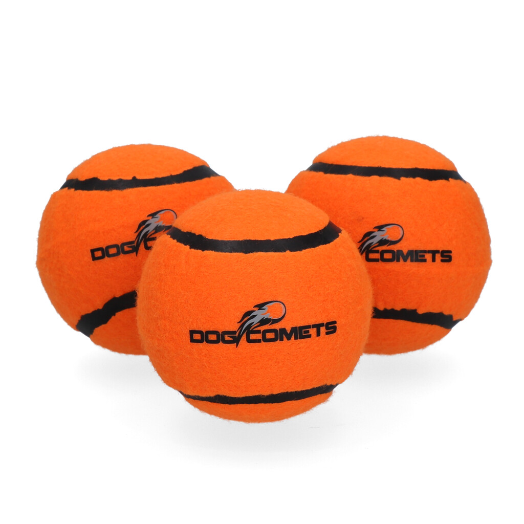 Dog Comets Neutron Star tenisák pískací S,M (3-pack) 3 farby!
