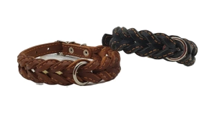 Collar Double braid XS