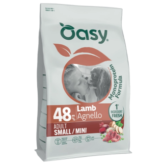 Oasy Dry Dog Monoprotein - ADULT SMALL/MINI LAMB 800g - 2kg