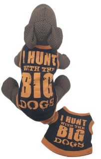 Tielko Hunt wit big dogs XS, M