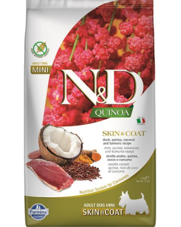 N&D Quinoa duck & coconut mini 2,5kg