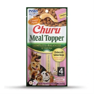 Inaba churu meal topper dog kura s lososom 4 tuby