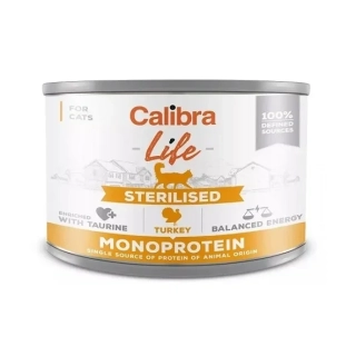 Calibra life sterilised turkey 200g