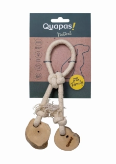 Quapas! Bouncy - hračka na preťahovanie s kávovníkovým drevom