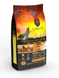 Ambrosia Chicken & Fresh Salmon 12kg