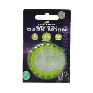 Dog comets Glow in the dark moon lopta S, M, L